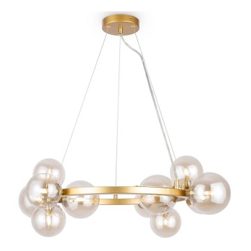 Maytoni MOD545PL-11G - Chandelier on a string DALLAS 11xG9/28W/230V brass