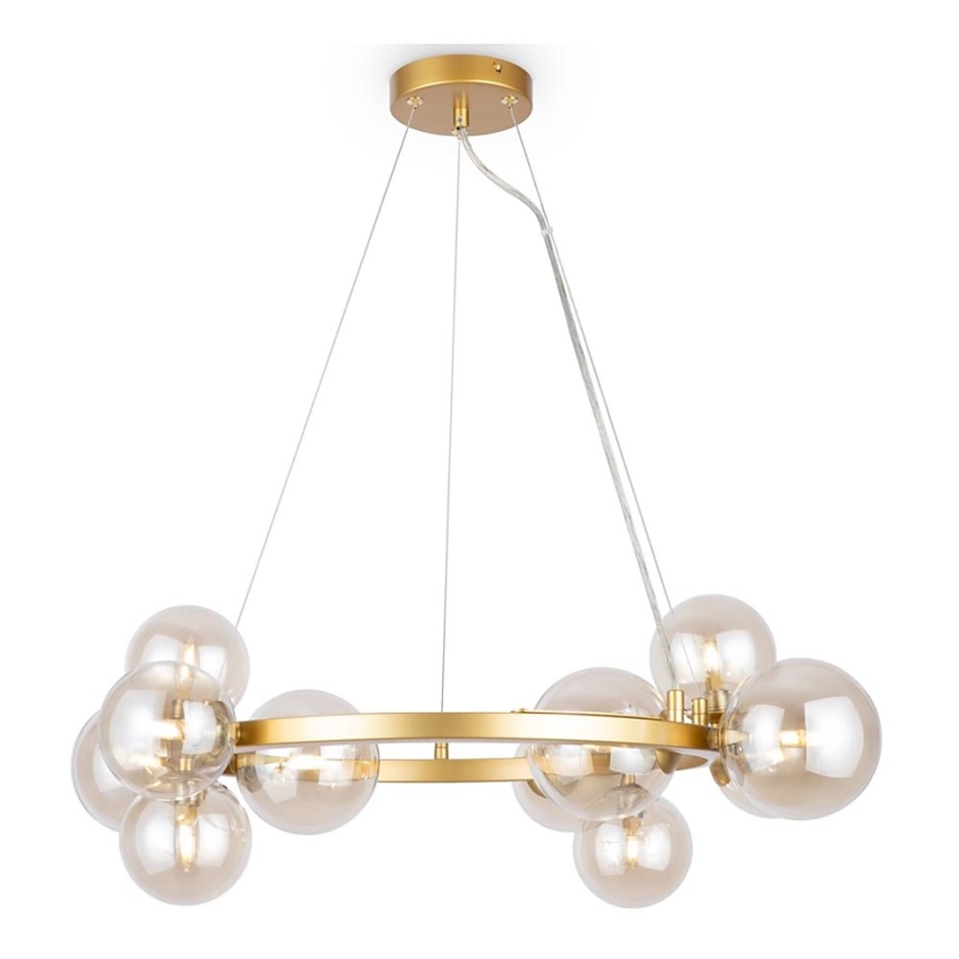 Maytoni MOD545PL-11G - Chandelier on a string DALLAS 11xG9/28W/230V brass