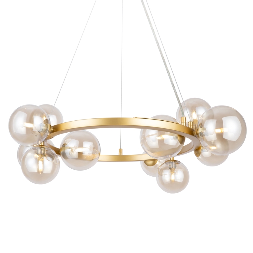 Maytoni MOD545PL-11G - Chandelier on a string DALLAS 11xG9/28W/230V brass