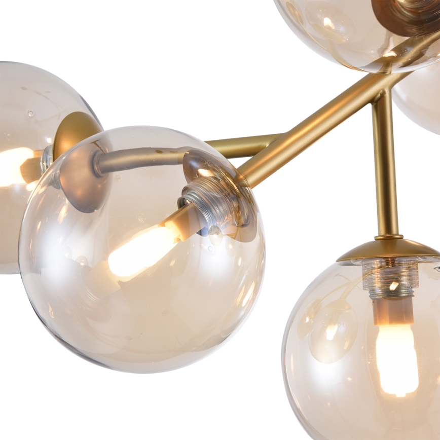 Maytoni MOD545PL-12G - Surface-mounted chandelier DALLAS 12xG9/28W/230V brass