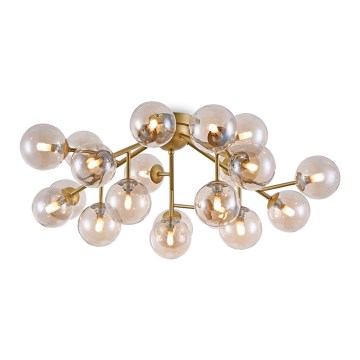 Maytoni MOD545PL-20G - Surface-mounted chandelier DALLAS 20xG9/28W/230V brass