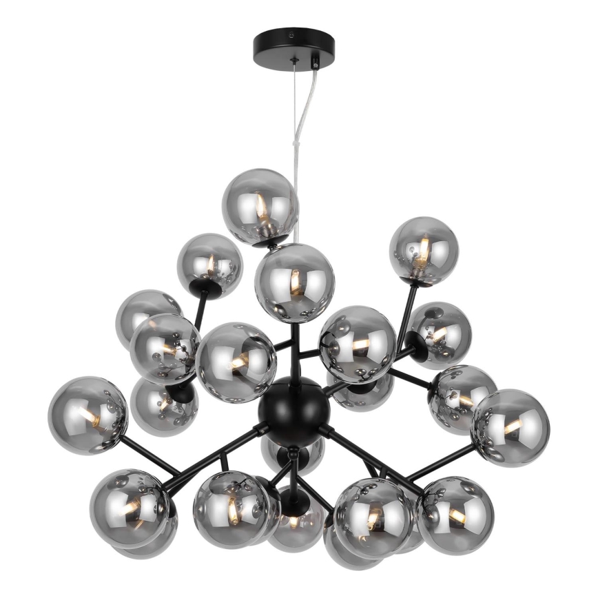 Maytoni MOD545PL-24B - Chandelier on a string DALLAS 24xG9/28W/230V black