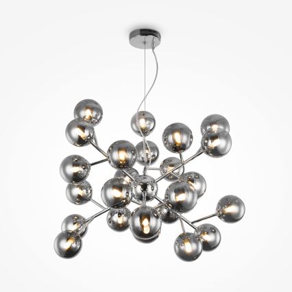 Maytoni MOD545PL-24CH - DALLAS cable-suspended chandelier 24xG9/28W/230V, smoked