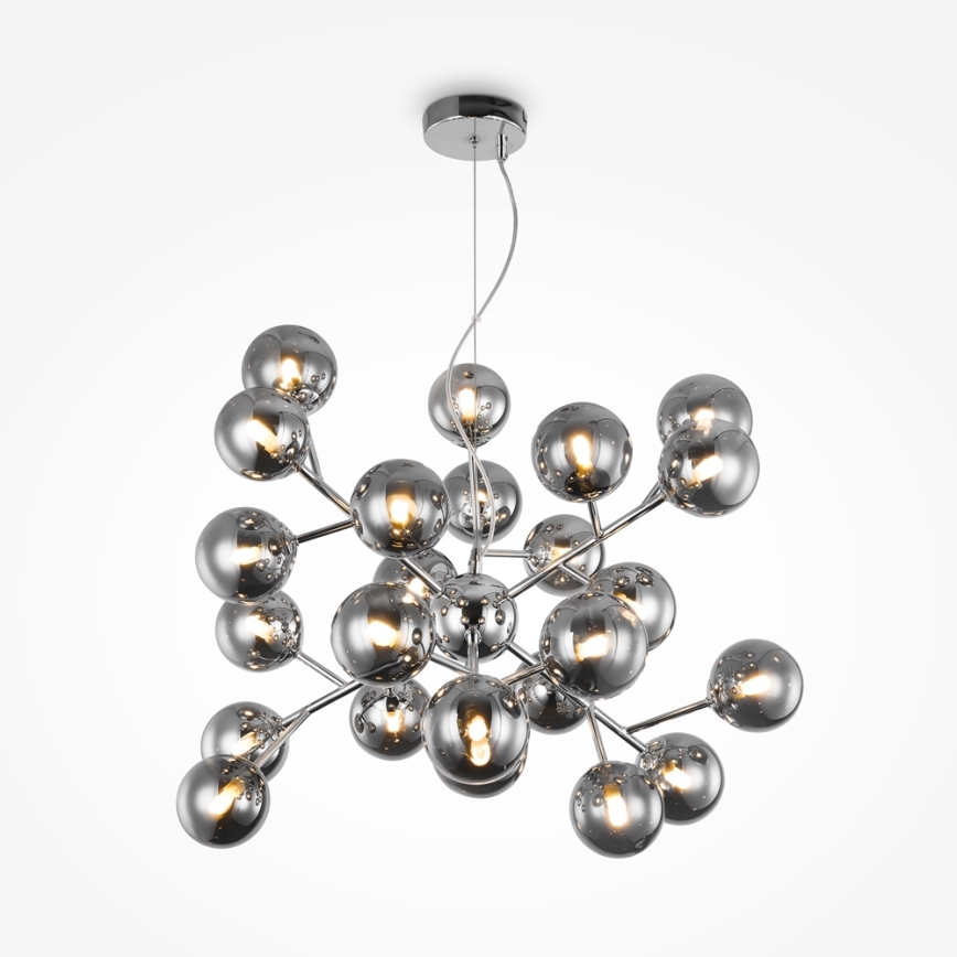 Maytoni MOD545PL-24CH - DALLAS cable-suspended chandelier 24xG9/28W/230V, smoked