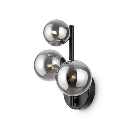 Maytoni MOD545WL-03B - Wall light DALLAS 3xG9/28W/230V black