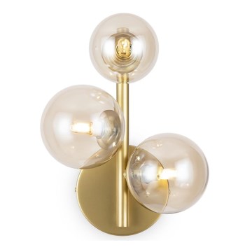 Maytoni MOD545WL-03G - Wall light DALLAS 3xG9/28W/230V brass