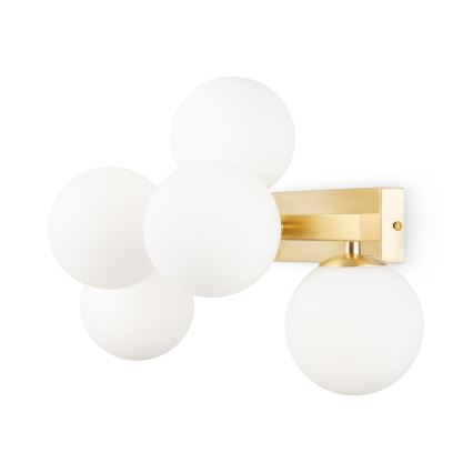 Maytoni MOD547WL-05BS - Wall light DALLAS 5xG9/28W/230V gold