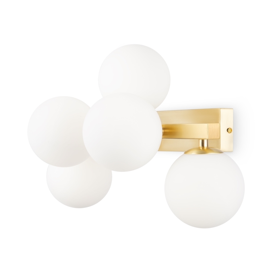 Maytoni MOD547WL-05BS - Wall light DALLAS 5xG9/28W/230V gold