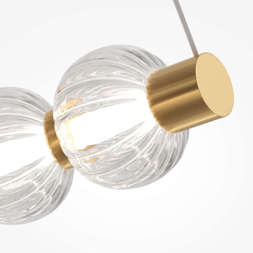 Maytoni MOD555PL-L35G3K - LED Chandelier on a string AMULET LED/40W/230V 3000K gold