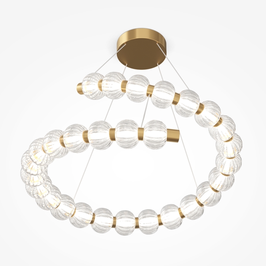 Maytoni MOD555PL-L35G3K - LED Chandelier on a string AMULET LED/40W/230V 3000K gold