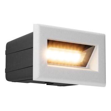 Maytoni O045SL-L3W3K - LED Outdoor built-in light BOSCA LED/3W/230V 3000K IP65 white