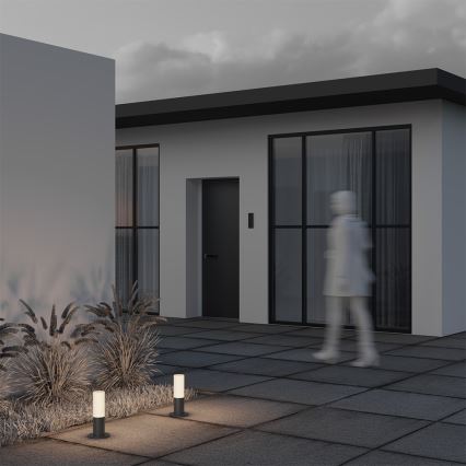 Maytoni O418FL-01GR - Outdoor lamp WILLIS 1xE27/60W/230V 30 cm IP54 anthracite
