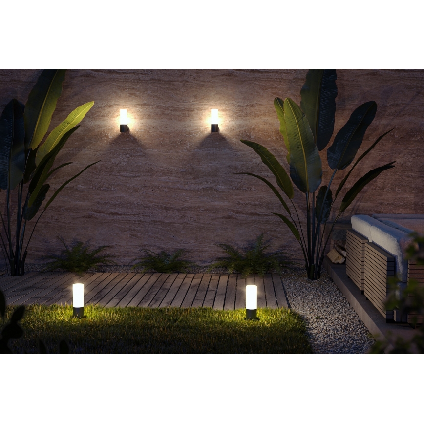 Maytoni O418WL-01B - Outdoor wall light WILLIS 1xE27/60W/230V IP54 black