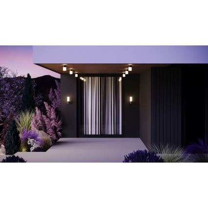Maytoni O418WL-01GR - Outdoor wall light WILLIS 1xE27/60W/230V IP54 anthracite