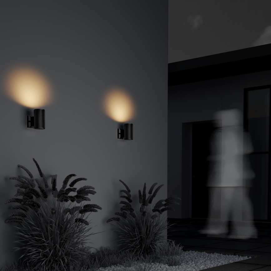 Maytoni O419WL-01B - Outdoor wall light RANDO 1xE27/60W/230V IP54 black