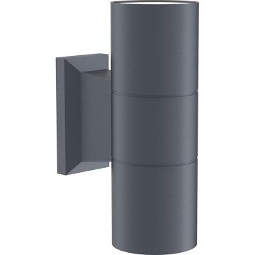 Maytoni O574WL-02GR - Outdoor wall light BOWERY 2xGU10/50W/230V IP54 anthracite