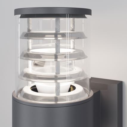Maytoni O576WL-02GR - Outdoor wall light BRONX 2xE27/60W/230V IP54 anthracite