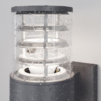 Maytoni O576WL-02GR - Outdoor wall light BRONX 2xE27/60W/230V IP54 anthracite