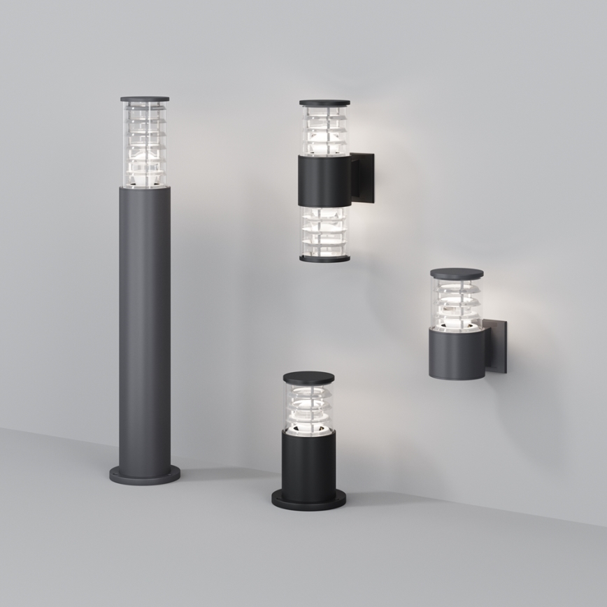 Maytoni O576WL-02GR - Outdoor wall light BRONX 2xE27/60W/230V IP54 anthracite