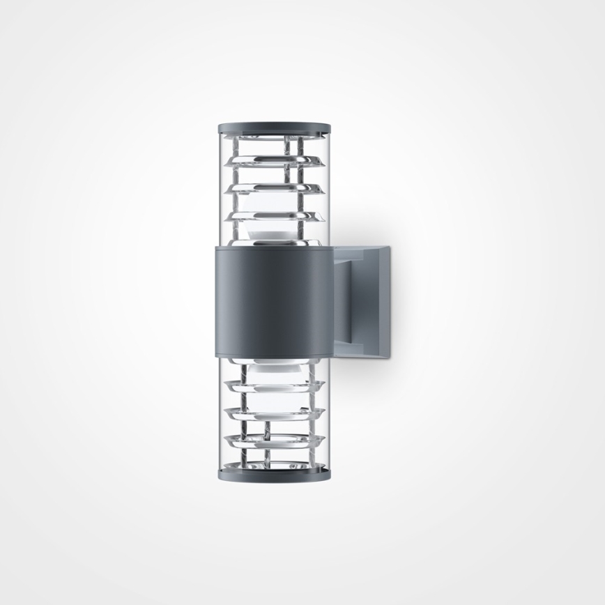 Maytoni O576WL-02GR - Outdoor wall light BRONX 2xE27/60W/230V IP54 anthracite