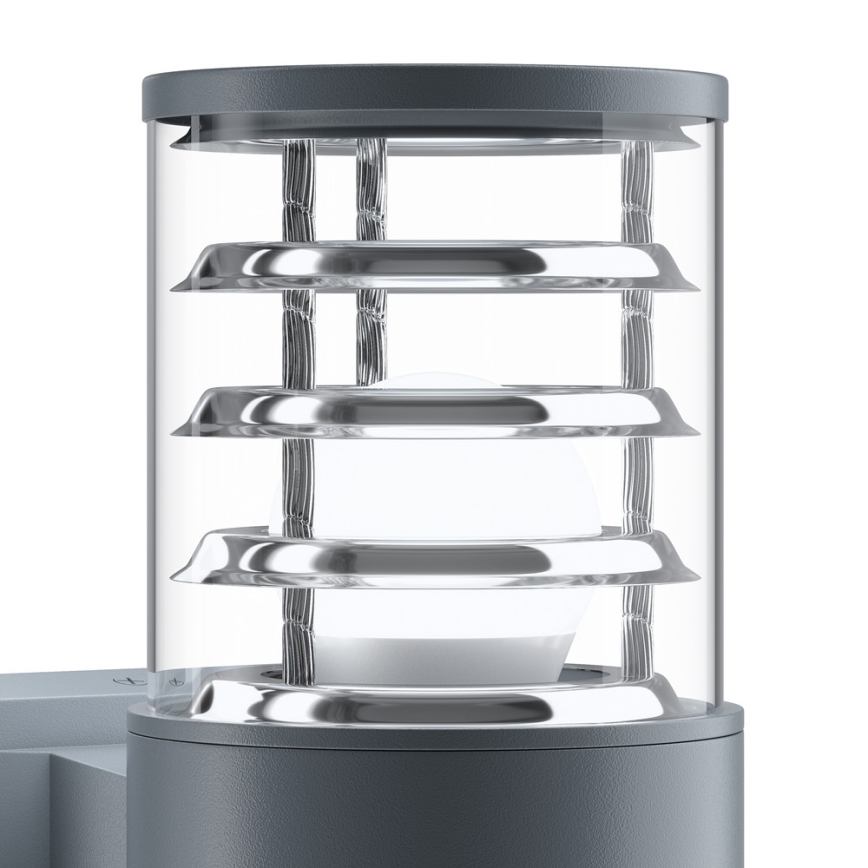 Maytoni O576WL-02GR - Outdoor wall light BRONX 2xE27/60W/230V IP54 anthracite