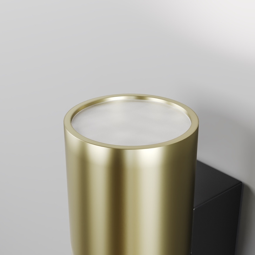 Maytoni O582WL-02BS - Outdoor wall light BOWERY 2xGU10/50W/230V IP54 brass