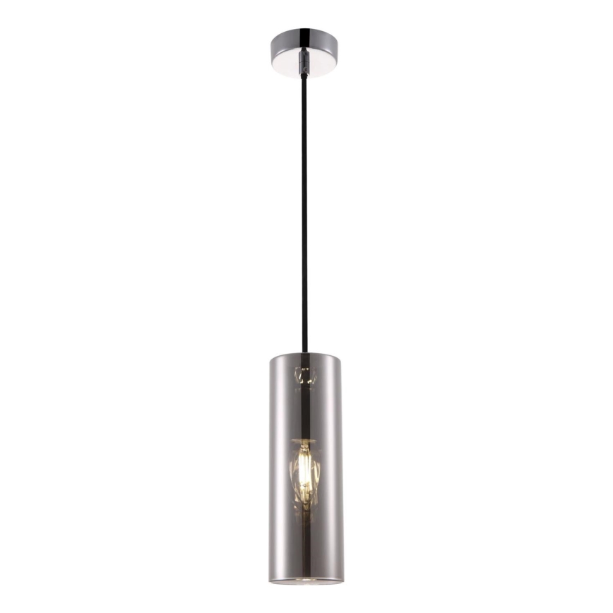 Maytoni P011PL-01CH - Chandelier on a string GIOIA 1xE14/40W/230V black