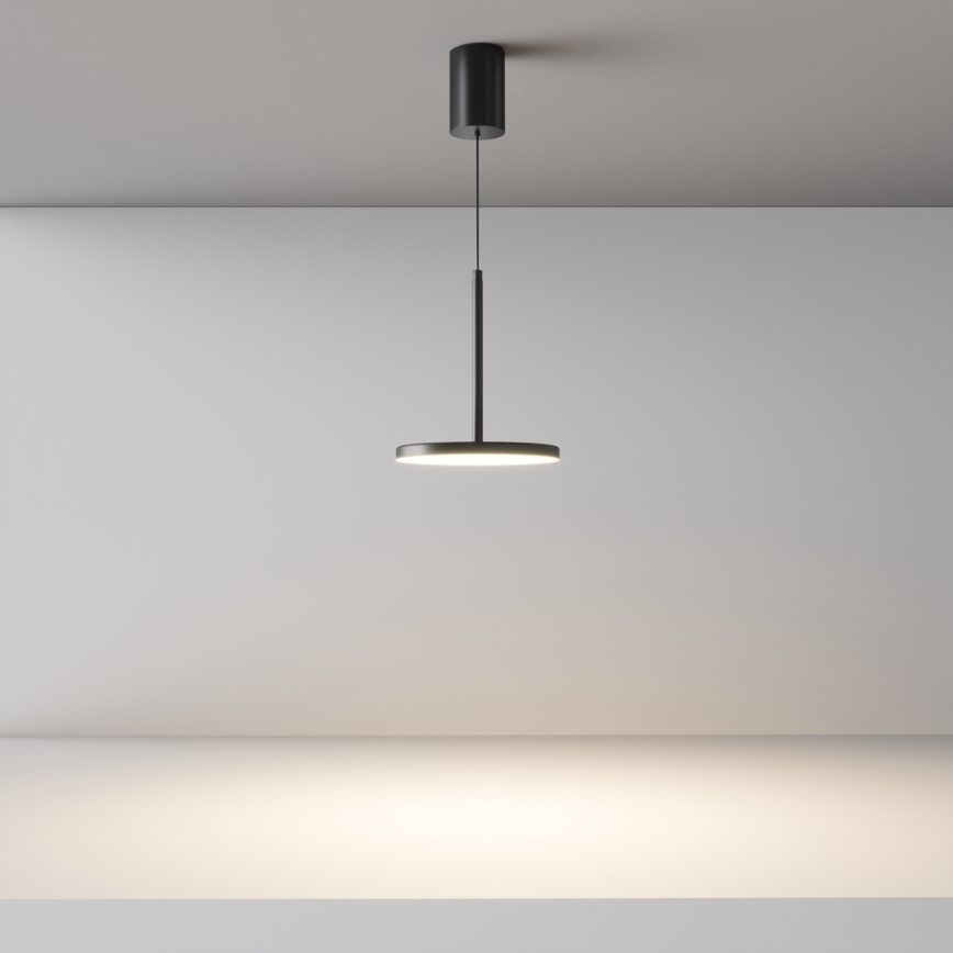 Maytoni P076PL-L12W3K-B - LED Chandelier on a string PLATO LED/12W/230V 3000K black