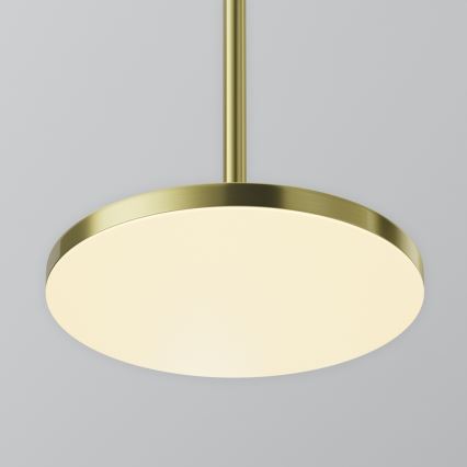 Maytoni P076PL-L12W3K-BS - LED Chandelier on a string PLATO LED/12W/230V 3000K gold