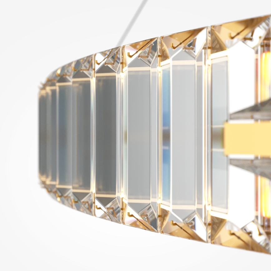 Maytoni P097PL-L90G4K - KRONE LED cable pendant LED/90W/230V CRI 90 Ø 102 cm, gold