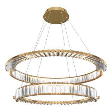 Maytoni P097PL-L90G4K - KRONE LED cable pendant LED/90W/230V CRI 90 Ø 102 cm, gold