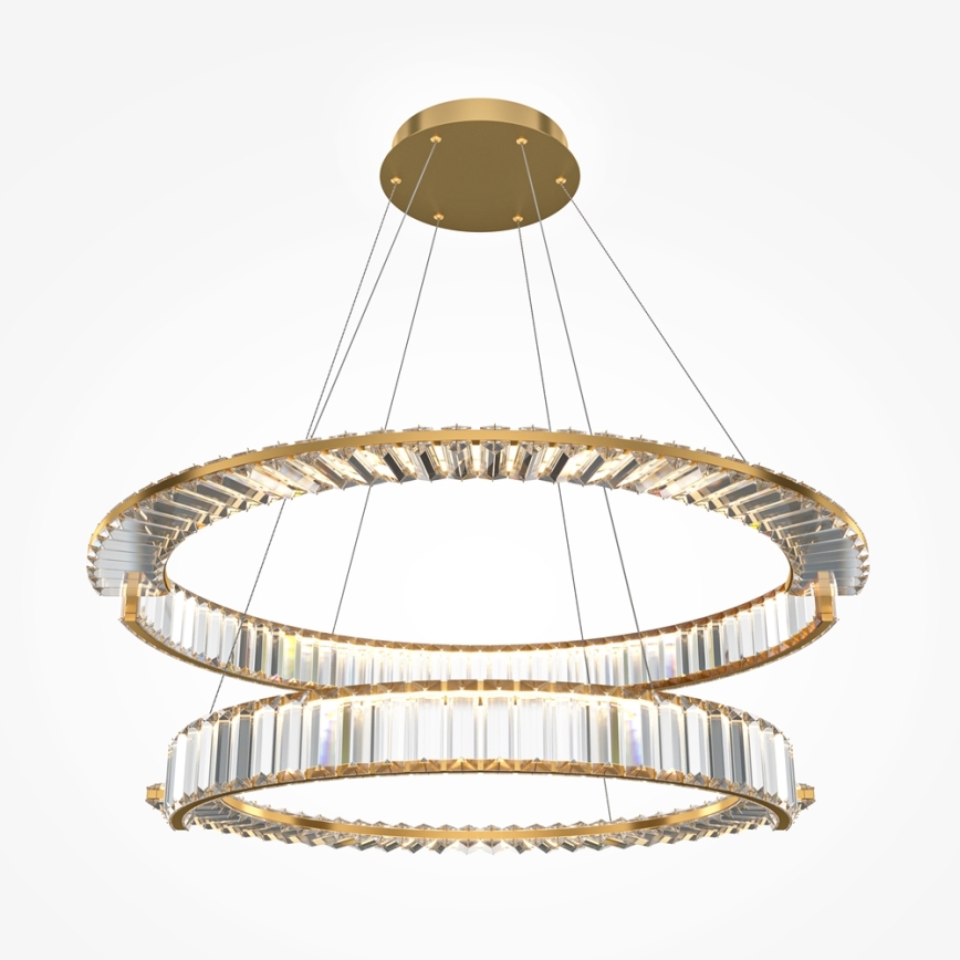 Maytoni P097PL-L90G4K - LED Chandelier on a string KRONE LED/90W/230V CRI 90 d. 80,5 cm gold
