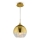 Maytoni P140-PL-110-1-G - Chandelier on a string FERMI 1xE27/60W/230V gold