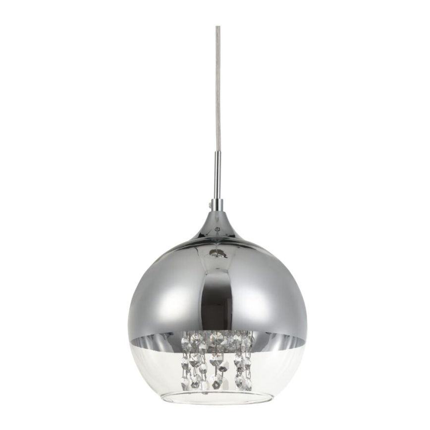 Maytoni P140-PL-110-1-N - Chandelier on a string FERMI 1xE27/60W/230V shiny chrome