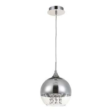 Maytoni P140-PL-110-1-N - Chandelier on a string FERMI 1xE27/60W/230V shiny chrome