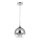 Maytoni P140-PL-110-1-N - Chandelier on a string FERMI 1xE27/60W/230V shiny chrome
