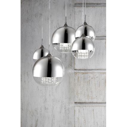 Maytoni P140-PL-170-5-N - Chandelier on a string FERMI 5xE27/60W/230V shiny chrome
