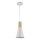 Maytoni P359-PL-140-W - Chandelier on a string BICONES 1xE27/60W/230V d. 14 cm white/beige