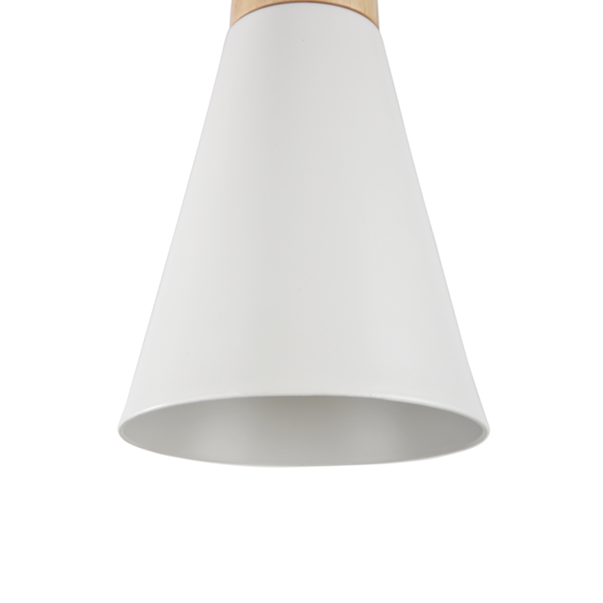 Maytoni P359-PL-140-W - Chandelier on a string BICONES 1xE27/60W/230V d. 14 cm white/beige