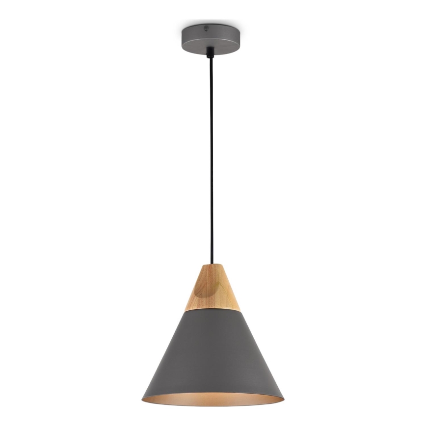 Maytoni P359-PL-220-C - Chandelier on a string BICONES 1xE27/60W/230V d. 22 cm grey/beige