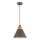 Maytoni P359-PL-220-C - Chandelier on a string BICONES 1xE27/60W/230V d. 22 cm grey/beige