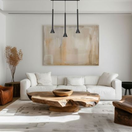 MAZZO cable pendant light 3xGU10/8W/230V black
