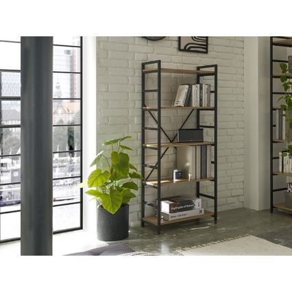 MEDDIE Oak Shelving Unit