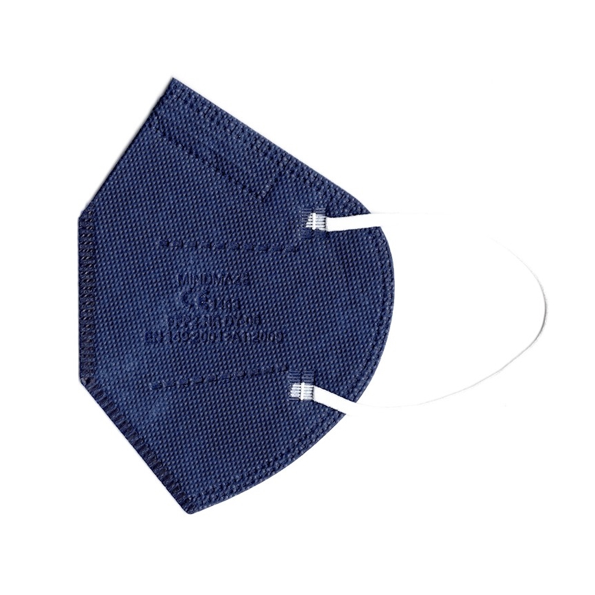 Media Sanex Respirator children's size FFP2 NR Dark blue 1pc