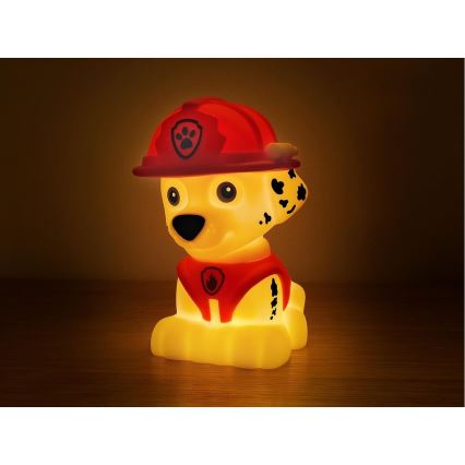 MegaLight - LED Dimmable rechargeable children's lamp PAW PATROL MARSHALL LED/5V