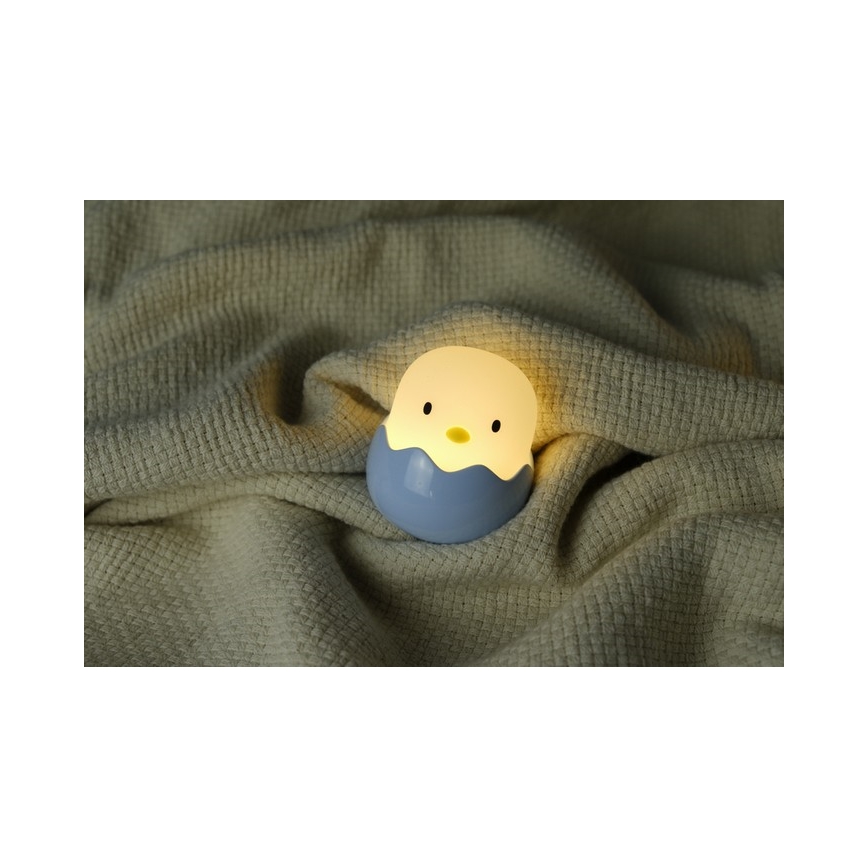 MegaLight - LED RGB Dimmable rechargeable children's touch lamp EGGY EGG LED/5V