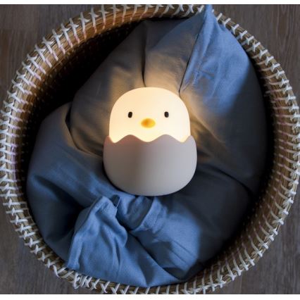 MegaLight - LED RGB Dimmable rechargeable children's touch lamp EGGY EGG LED/5V