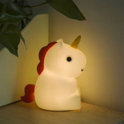 MegaLight - LED RGB Dimmable rechargeable children's touch lamp MAGGY MAGIC LED/5V