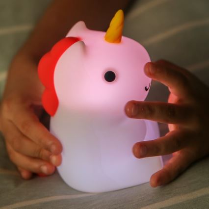 MegaLight - LED RGB Dimmable rechargeable children's touch lamp MAGGY MAGIC LED/5V