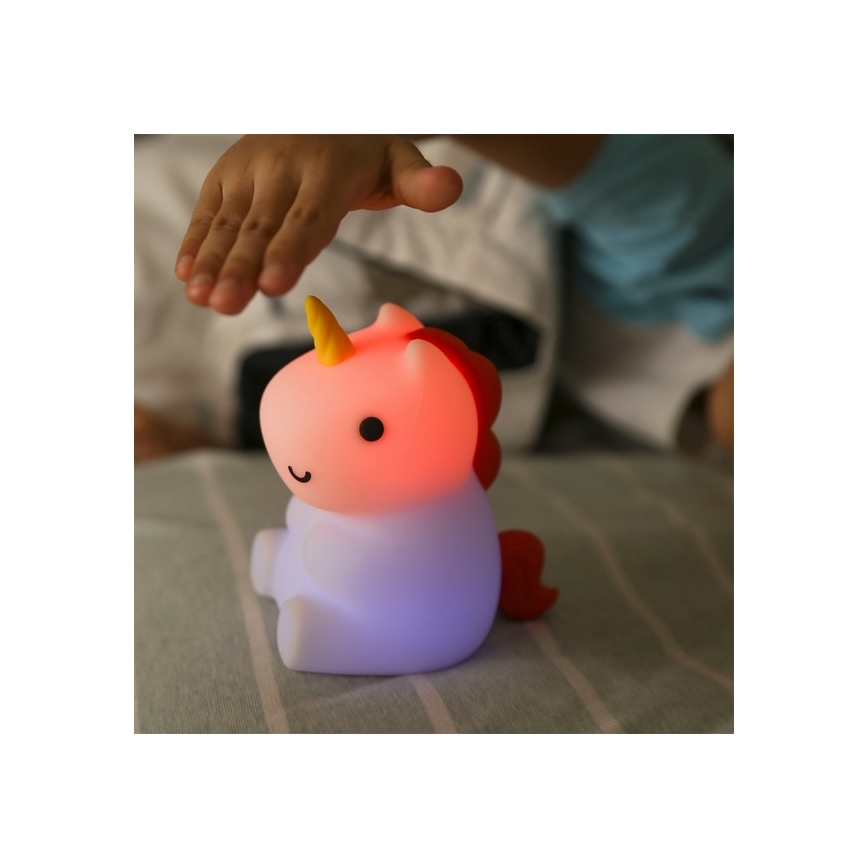 MegaLight - LED RGB Dimmable rechargeable children's touch lamp MAGGY MAGIC LED/5V